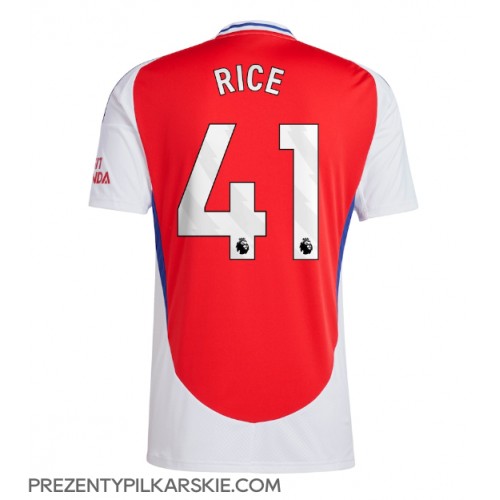 Stroje piłkarskie Arsenal Declan Rice #41 Koszulka Podstawowej 2024-25 Krótki Rękaw